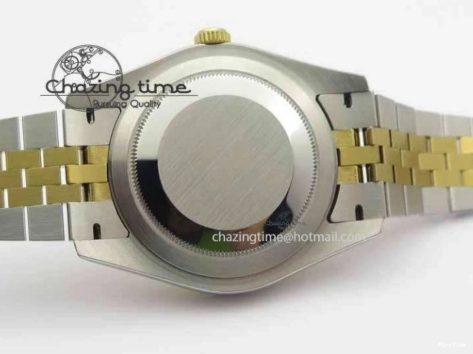 MiroTime 0324 DateJust II 41mm SS YG BP Maker Best Edition Black Roman Dial On Jubilee Bracelet A DailyWear 3665